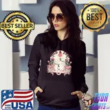 Wild And Free Western Cowgirl Skeleton Dance Little Girl T-Shirt Hoodie