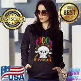 100 Days School No Probllama 100th Day Of School T-Shirt Hoodie