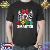 101 Days Of School Dog 100th Days Smarter Teacher T-Shirt