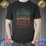3rd Birthday 2019 Grafted To Perfection All Original Parts 3 Years Old Retro T-Shirt