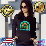 8 Billion People Planet On Earth Celebrate With Rainbow T-Shirt Hoodie