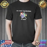 All I want for christmas is tohru anime lover trending shirt