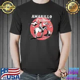 Amarillo By Morning,Country Music Western Cowboy Sunset Color T-Shirt