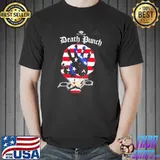 America flag art five finger death punch band logo trending shirt