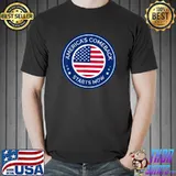 America's comeback starts now quote usa flag symbol vote T-Shirt