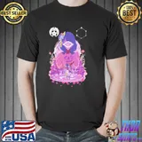 Animation raiden shogun negative space genshin impact shirt