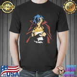 Anime art kamina bro gurren lagann shirt
