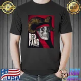 Antidote european tour 2o12 red fang classic shirt