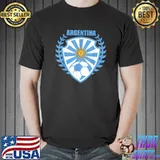 Argentina Soccer Jersey Gift Argentina Football Symbol T-Shirt