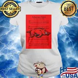 Arkansas Fight Song Shirt Ladies tee
