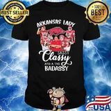 Arkansas Lady Sassy Classy And A Tad Badassy Shirt