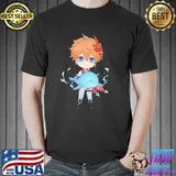 Baby whale chibI childe genshin impact shirt