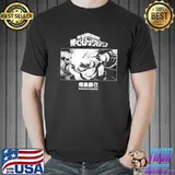 Bakugo katsukI boku no hero academia bnw shirt