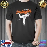 Baseball pitcher justin verlander score team houston sport shirt