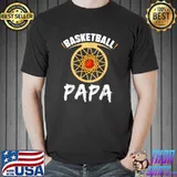 Basketball Papa Hobby Player Basketballer Lover Dad Father T-Shirt