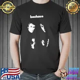 Bauhaus rock band rock design art trending shirt