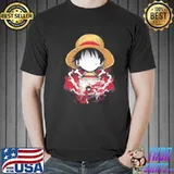 Best one piece luffy straw hat shirt