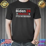 Biden Fetterman 2024 It’s A No Brainer Election Stars T-Shirt