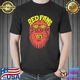Bigfoot logo design red fang classic shirt