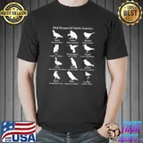 Bird Drones Of North America Cute Field Guide Bird Lovers T-Shirt