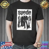 Black art suede band trending shirt
