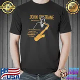 Blue train saxophonist john coltrane shirt