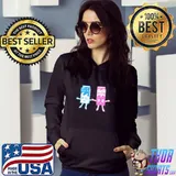 Blur rock band coffee and TV milk boxes design trending classic s Hoodie