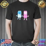 Blur rock band coffee and TV milk boxes design trending classic shirt