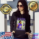 Bootleg justin jefferson college Football player sport s Hoodie