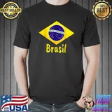 Brazil Flag Brazil Soccer Jersey T-Shirt