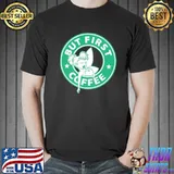 But first coffee tinker bell starbucks shirt