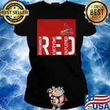 Cardinals Red Remember Everyone Deployed Shirt Ladies tee