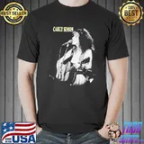 Carly simon playing guitar retro 90s music shirt