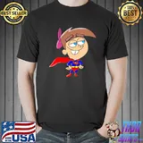 Cartoon netflix fairly odd parents cosmo and wanda classic shirt