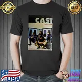 Cast indie rock band sticker sandstorm 80's art trending shirt