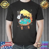Cats playing poker game trending classic shirt