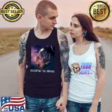 Celestial Taj Mahal Science Fiction Space Temple T-Shirt Tank Top
