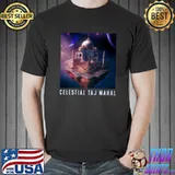 Celestial Taj Mahal Science Fiction Space Temple T-Shirt
