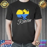 Ceramic rooster symbol love and resistance of ukrainians classic shirt
