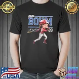 ChibI alec bohm cartoon philadelphia phillies shirt