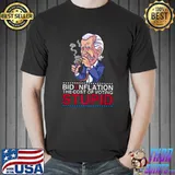 Christmas Bidenflation The Cost Of Voting Stupid Inflation Gas Prices Biden Trump T-Shirt