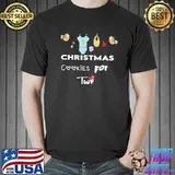 Christmas cookies for two cute family trending classic shirt