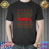 Christmas Dickless Hallelujah Holy Cheap Lying No-Good Rotten Four-Flushing Vacation T-Shirt