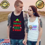 Christmas Four Main Food Groups Elf Buddy Xmas Pajama Gifts T-Shirt Tank Top