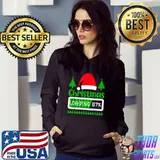 Christmas Loading 87 Percent Pajama Santa Hat Xmas Matching Family T-Shirt Hoodie