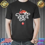 Christmas north pole polar express all abroad clasisc shirt