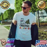 Christmas Ornaments Tree Just A Girl Who Loves Christmas Gifts Lights T-Shirt