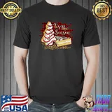 Christmas Tis The Season Xmas Tree Lights Santa Hat Leopard Red Plaid T-Shirt