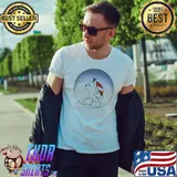 Christmas twig cute character in hilda classic shirt