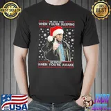 Chuck norris christmas knit pattern classic shirt